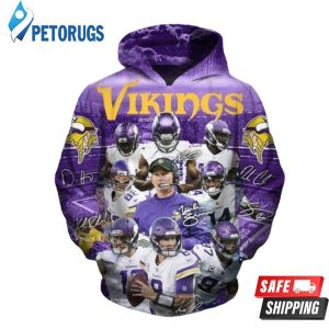 Minnesota Vikings Minnesota Vikings Nfl Minnesota Vikings Apparel 19659 3D Hoodie