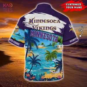 Minnesota Vikings NFL Customized Summer Hawaiian Shirt