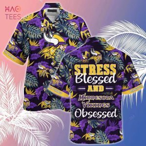 Minnesota Vikings NFL-Summer Hawaiian Shirt And Shorts