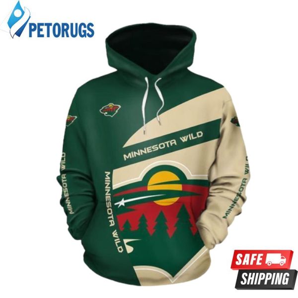 Minnesota Wild 3D Hoodie