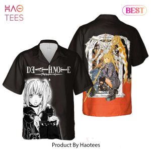 Misa Amane Hawaiian Shirt Death Note Anime Shirt for Men Women