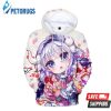 Miss Kobayashi Dragon Maid Kanna Kamui B 3D Hoodie