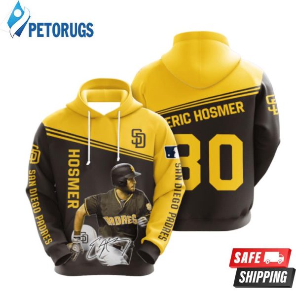 Mlb San Diego Padres 3D Hoodie