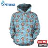 Monkey Cute Themed 3D Hoodie