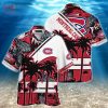 Montreal Canadiens NHL-Summer Hawaiian Shirt And Shorts