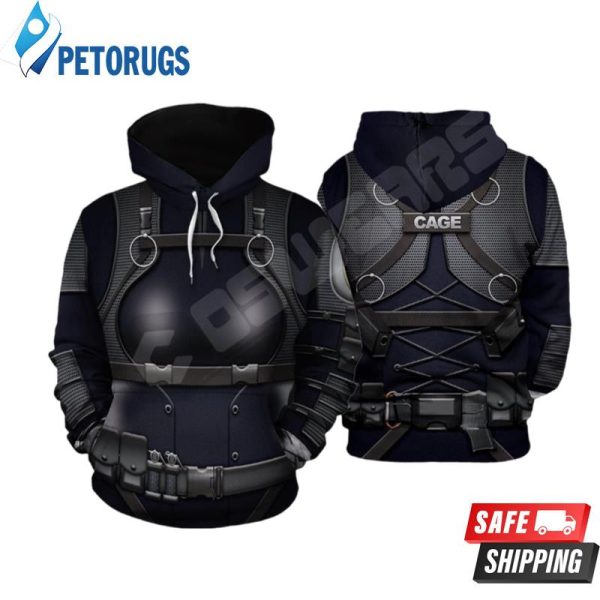 Mortal Kombat Cassie Cage 3D Hoodie