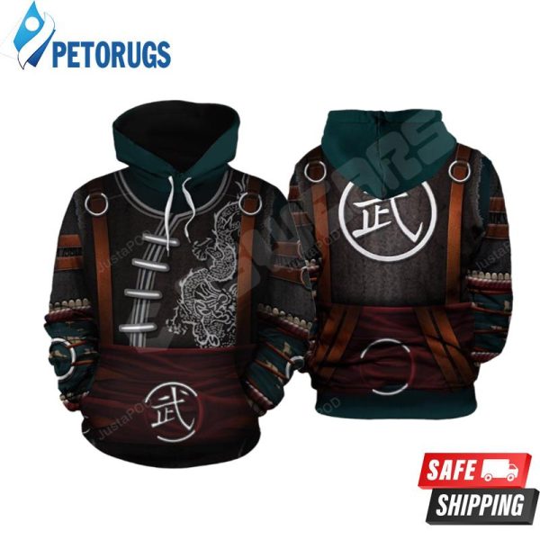 Mortal Kombat Kung Lao 3D Hoodie