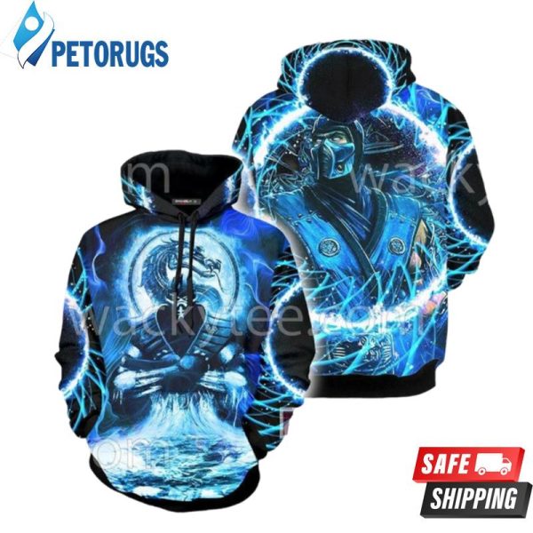 Mortal Kombat Subzero 381 3D Hoodie