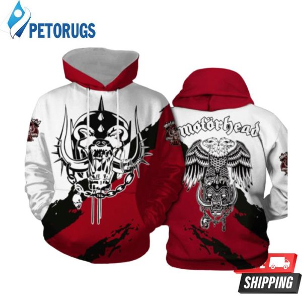 Motorhead Logo Motorhead 3D Hoodie