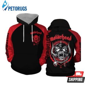 Motorhead Rock Band Logo 3D Hoodie