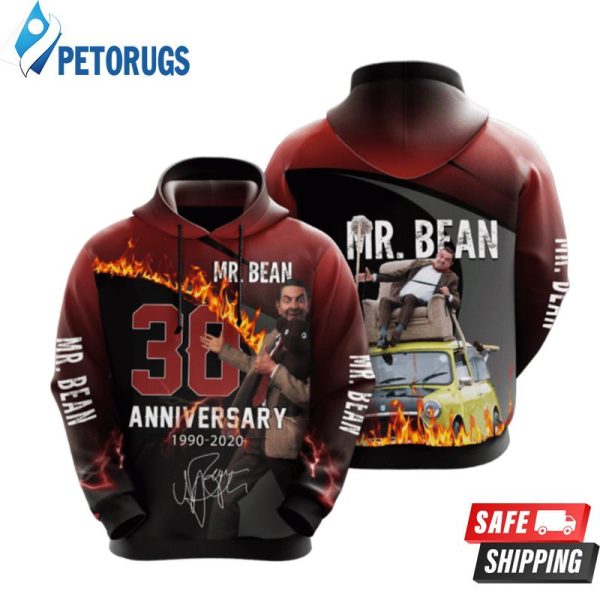 Mr Bean 3D Hoodie