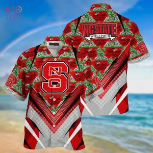 NC State Wolfpack Summer Hawaiian Shirt And Shorts