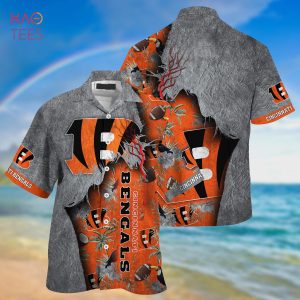 NEW Cincinnati Bengals NFL God Hawaiian Shirt