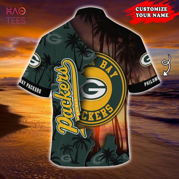 NEW Green Bay Packers NFL Customized Summer Hawaiian Shirt