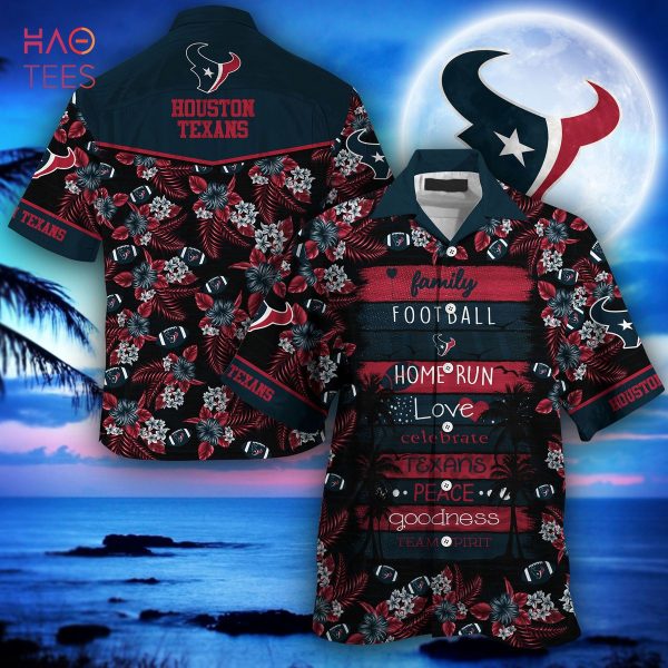 NEW Houston Texans NFL Hawaiian Shirt