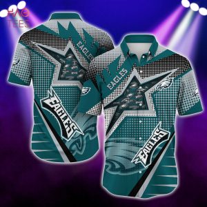 NEW Philadelphia Eagles NFL 3D All Over Printed Hawaiian Shirt