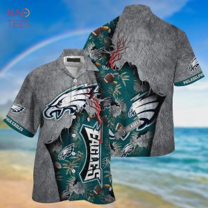 NEW Philadelphia Eagles NFL God Hawaiian Shirt