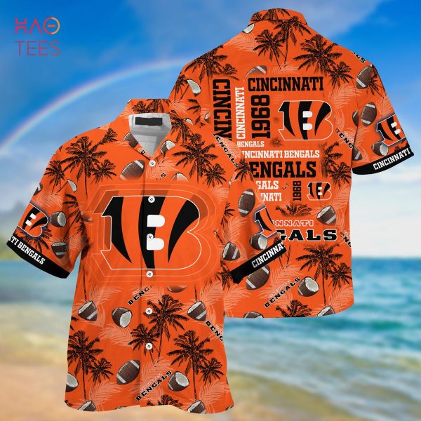 NEW SHIRT Cincinnati Bengals NFL Hawaiian Shirt