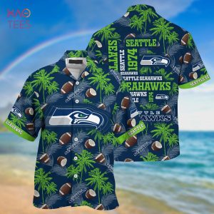 NEW Seattle Seahawks NFL3D All Over Printed Hawaiian Shirt