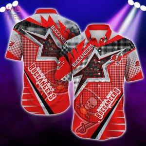 NEW Tampa Bay Buccaneers NFL Hawaiian 3D Shirt