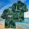 NEW York Jets NFL Hawaiian Shirt And Short