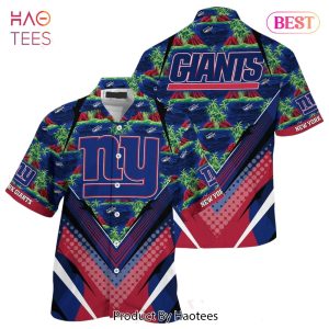 NFL New York Giants Team Beach Shirt For Sports Giants Fans Hawaiian Shirt