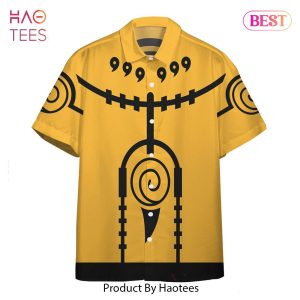 Naruto Nine Tails Mode Hawaii Shirt Anime Shirt for Men Women