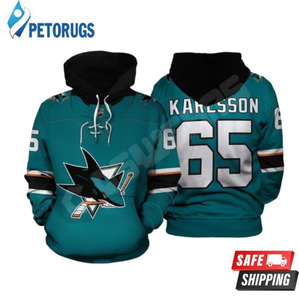 National Hockey League Erik Karlsson 3D Hoodie