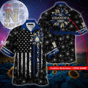 Navy Midshipmen Hawaiian Shirt