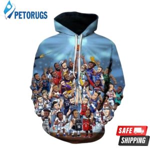 Nba Popular Basketball Player 3D Hoodie