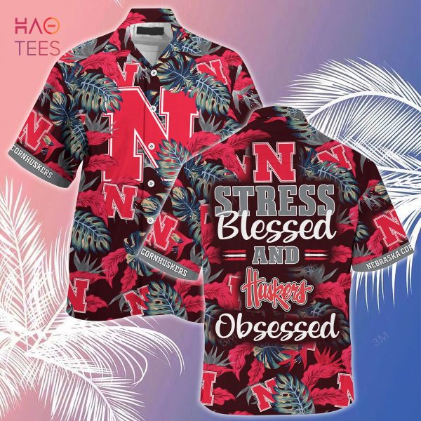 Nebraska Cornhuskers  Summer Hawaiian Shirt And Shorts