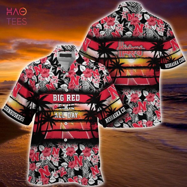 Nebraska Cornhuskers  Summer Hawaiian Shirt