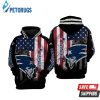 New England Patriots Nfl Football Flag American New England Patriots 3D Hoodie