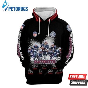 New England Patriots Nfl Football Lengend Anniversary New England Patriots 3D Hoodie