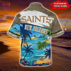 New Orleans Saints NFL Customized Summer Hawaiian Shirt