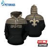 New Orleans Saints Ncaa Football Maori Tattoo Gold New Orleans Saints S 3D Hoodie