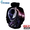 New Trendy Venom Skull 3D Hoodie