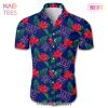 New York Giants Hawaiian Shirt Tropical Flower summer