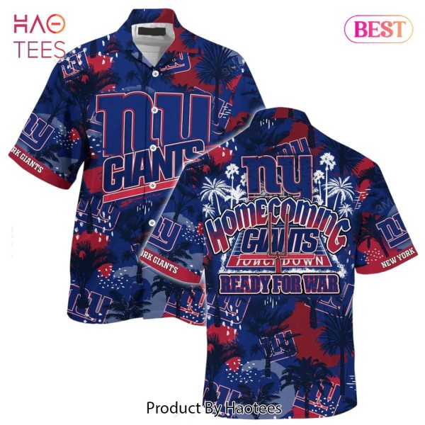 New York Giants NFL Beach Shirt For Sports Fans This Summer Hawaiian Shirt