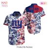 New York Giants NFL Beach Shirt Graphic Floral Pattern Print This Summer Hawaiian Shirt