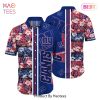 New York Giants NFL Graphic Tropical Pattern Hawaiian Shirt 3D Printed Beach Shirt Summer Gift For Fans