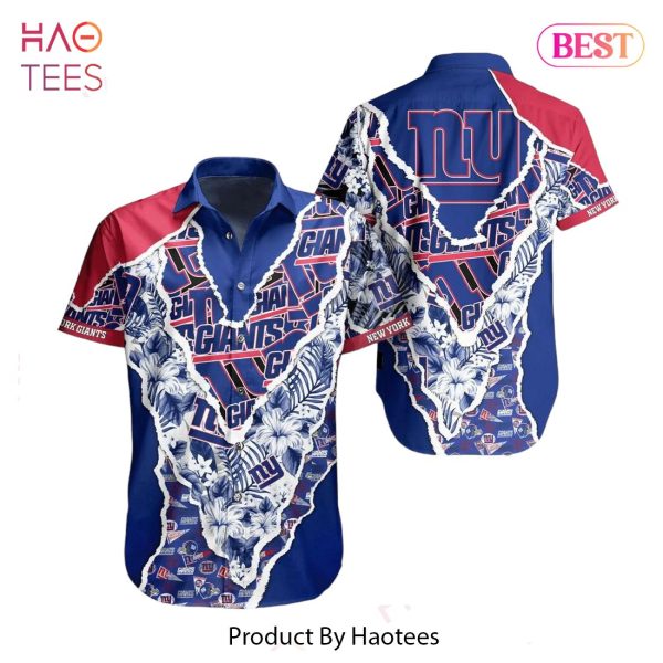 New York Giants NFL Hawaii Shirt Graphic Floral Pattern This Summer Meaningful Gifts For Fans