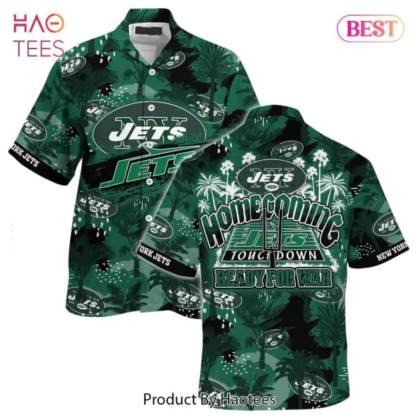 New York Jets NFL Beach Shirt For Sports Fans This Summer Hawaiian Shirt