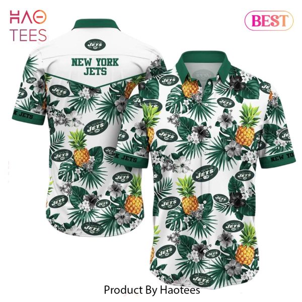 New York Jets NFL Hawaiian Shirt Tropical Pattern Graphic Hawaii Shirt For Fan Ever