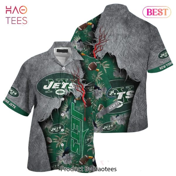 New York Jets NFL Hawaiian Shirt Tropical Print Sumer Gift For Fans