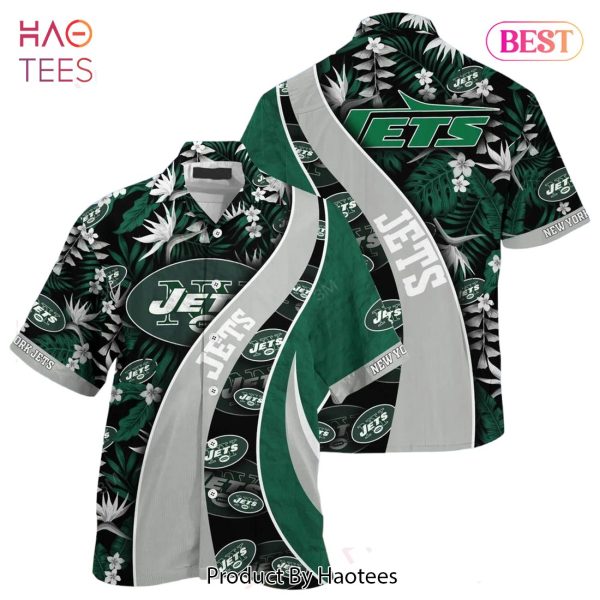 New York Jets NFL Hawaiian Shirt With Tropical Pattern For Your Loved Ones