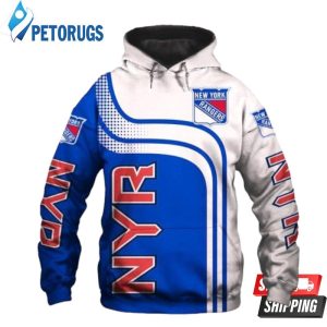 New York Rangers And Pered Custom New York Rangers Graphic 3D Hoodie