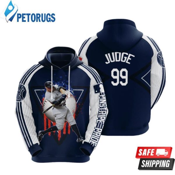 New York Yankees Aaron Judge 3D Hoodie