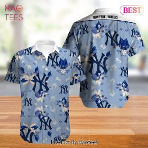 New York Yankees Hawaiian Shirt flower summer gift for fans