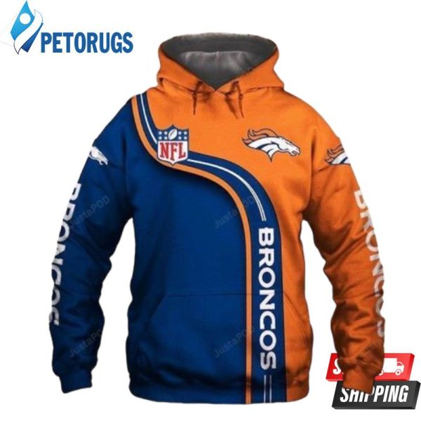 Nfl Denver Broncos 2020 3D Hoodie